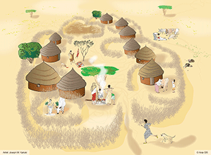 Pastoral village